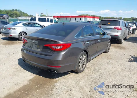 2017 Hyundai Sonata Limited from USA, damaged, VIN 5NPE34AF3HH487863